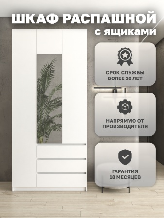 Шкаф распашной Куб 51